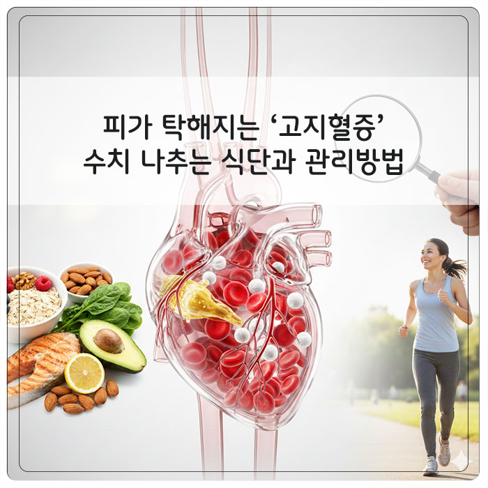피가 탁해지는 '고지혈증'