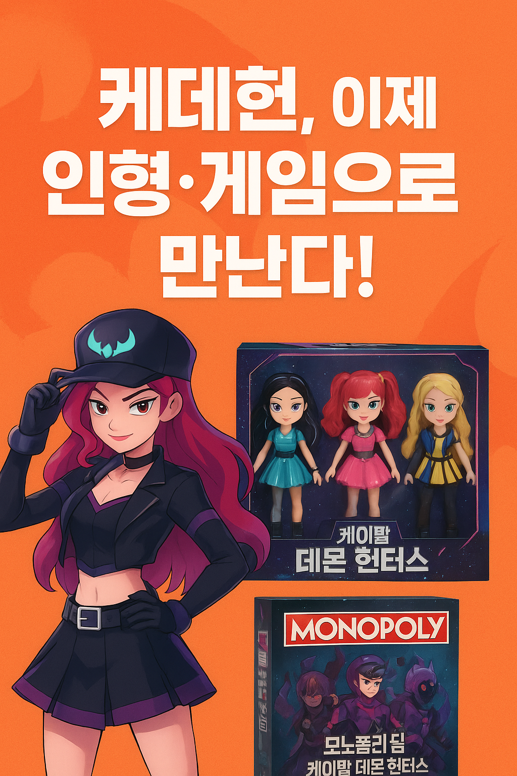 🎬 '케데헌' 인형부터 게임까지!