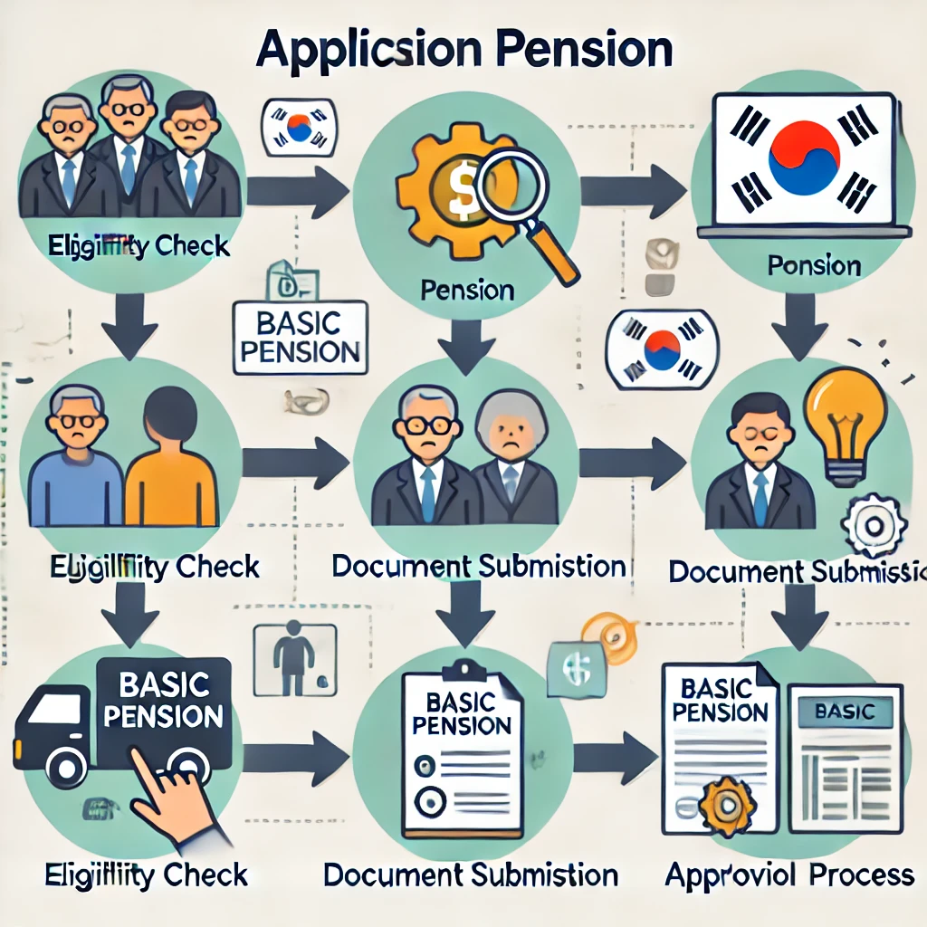 기초노령연금 금액 조회하기
