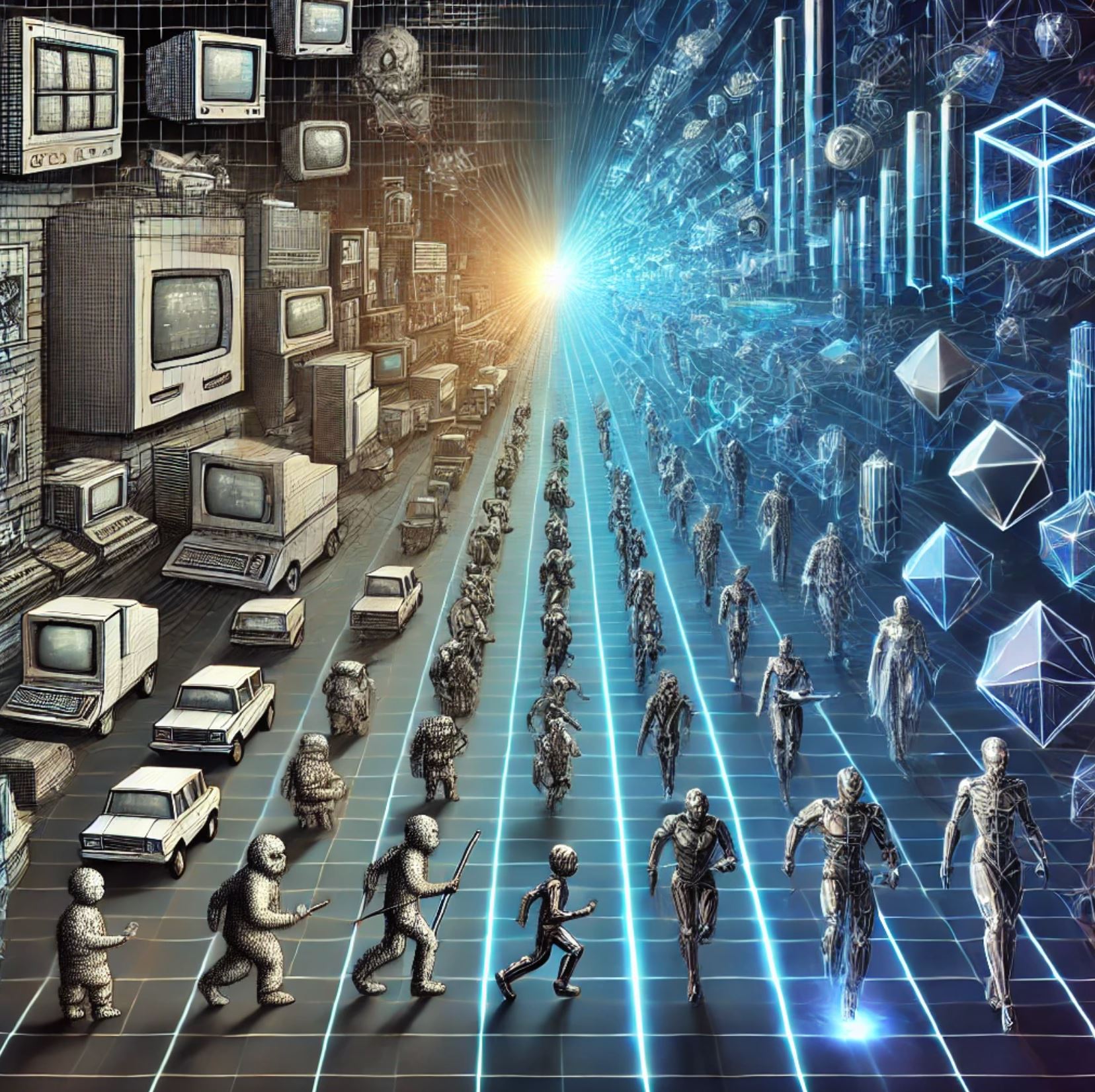 컴퓨터 그래픽의 발전을 보여주는 이미지