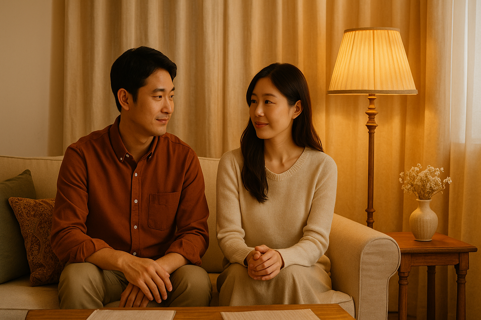 유럽 감성 거실 인테리어