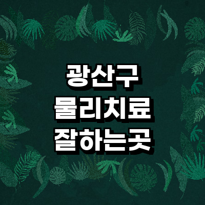 광주 광산구 정형외과