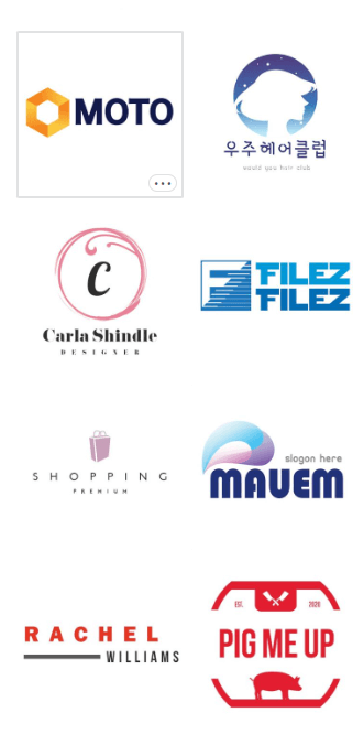 로고-템플릿-선택