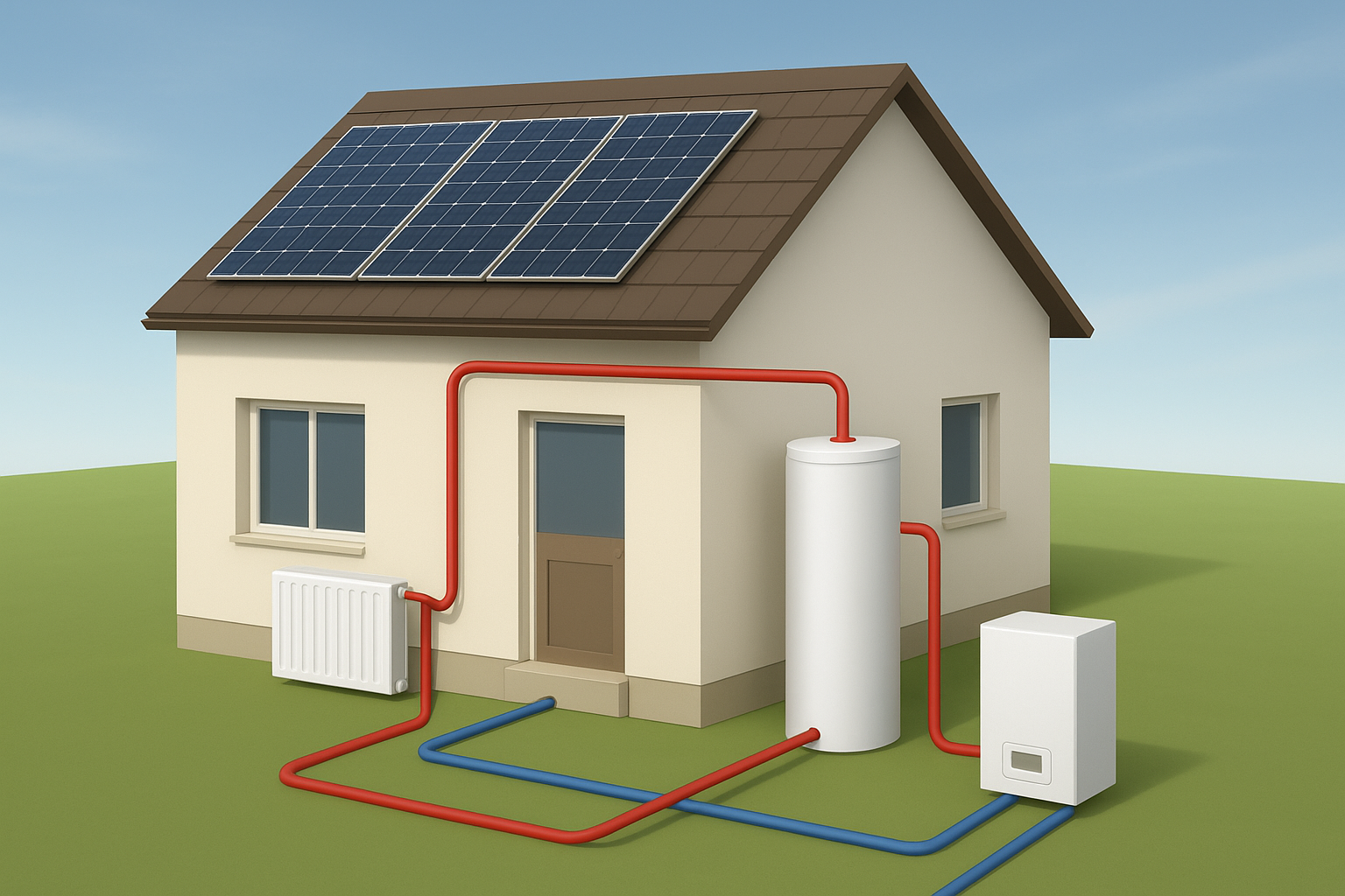 난방시스템 이미지