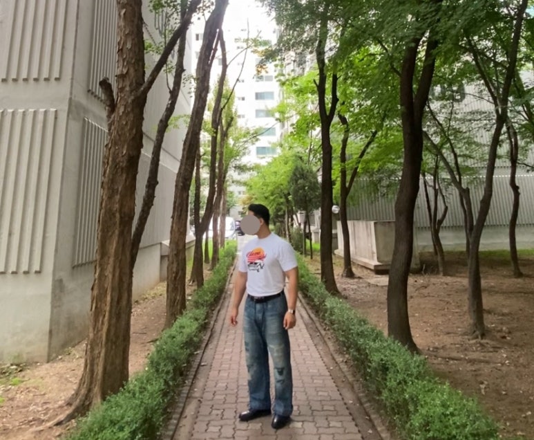 데일리룩(2024. 7. 7.) 클레버필드 빈티지 티셔츠, 폴로랄프로렌 패치 빈티지 워싱 청바지 데미지진, 유니클로 벨트, 폴로랄프로렌 레더 첼시 부츠, 카시오 A158W실버