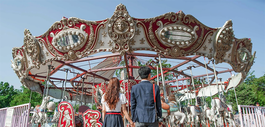 10년전 용마랜드에서 셀프 웨딩