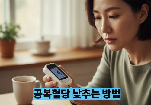 공복혈당 낮추는 방법