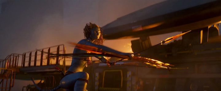 아바타2 물의 길 네이티리 액션