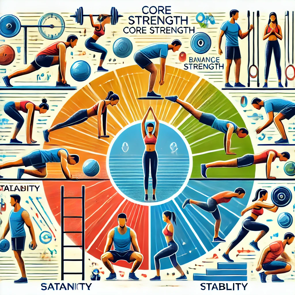 균형과 안정성을 향상시키는 운동