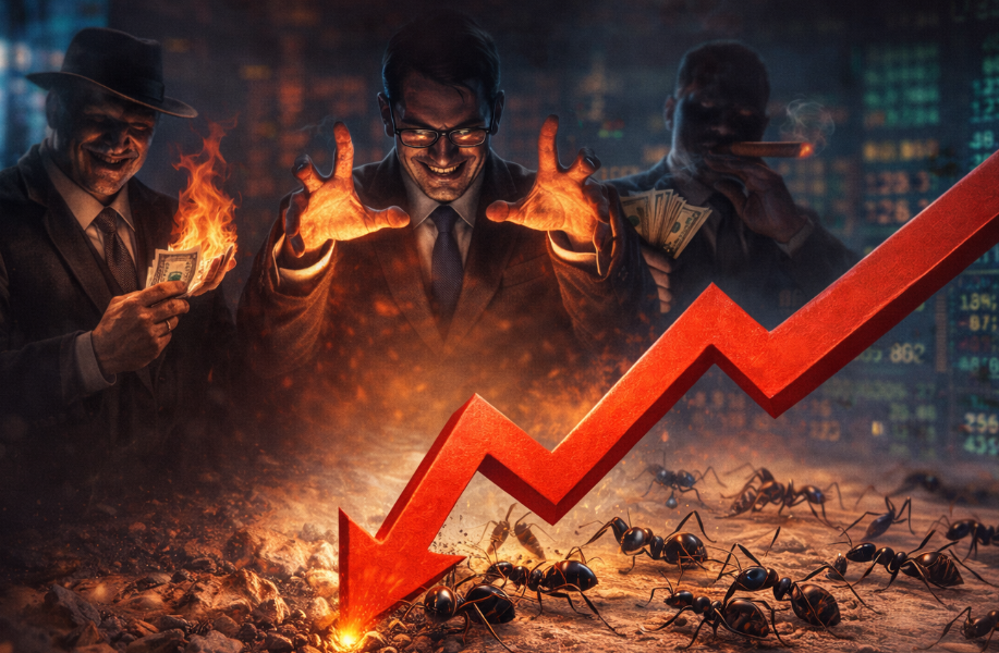 주식 세력의 심리전에 피해를 받는 주식개미들