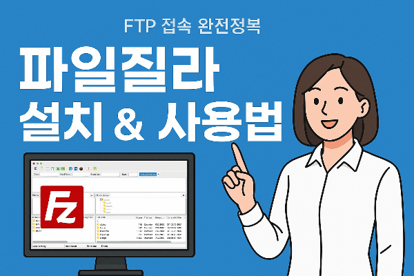 파일질라 다운로드 썸네일 이미지입니다.