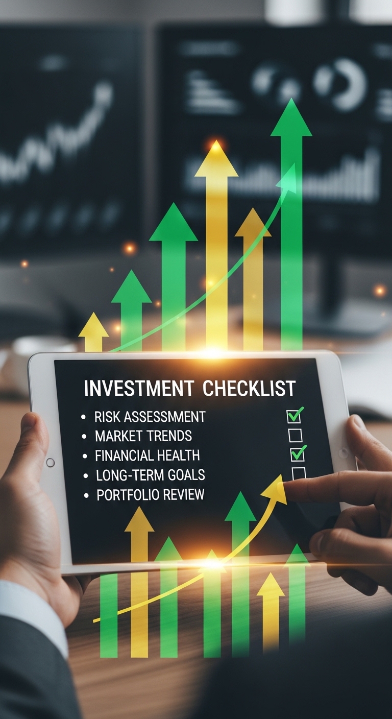 투자 체크리스트와 성장 화살표