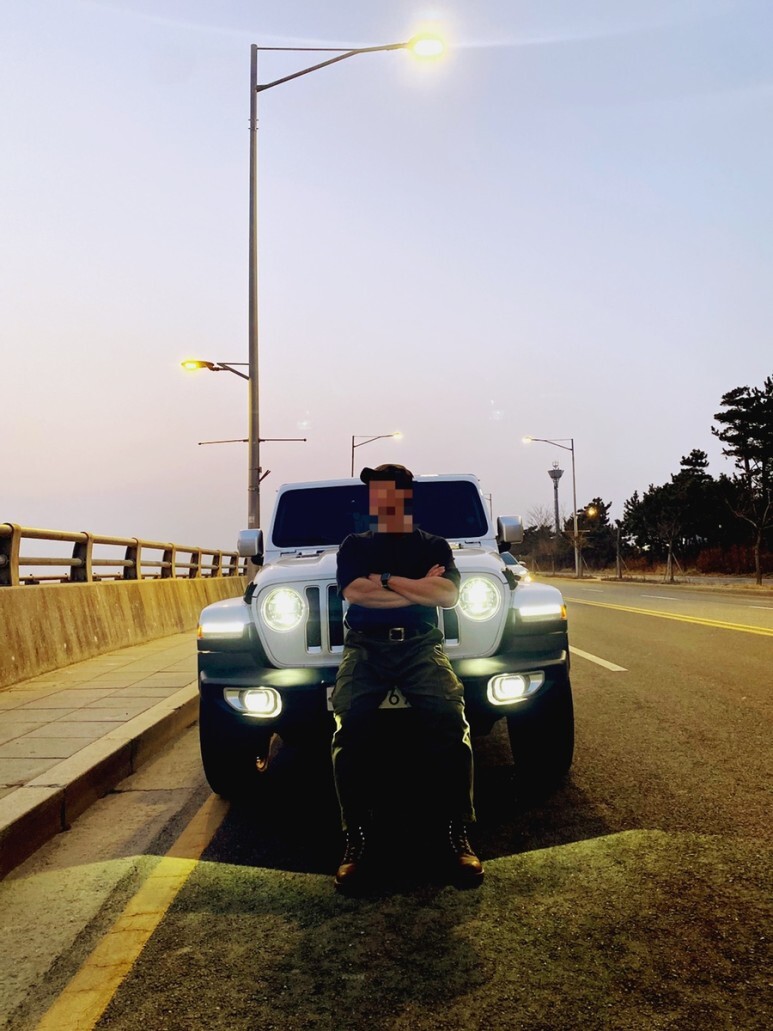 지프랭글러 오버랜드하드탑
