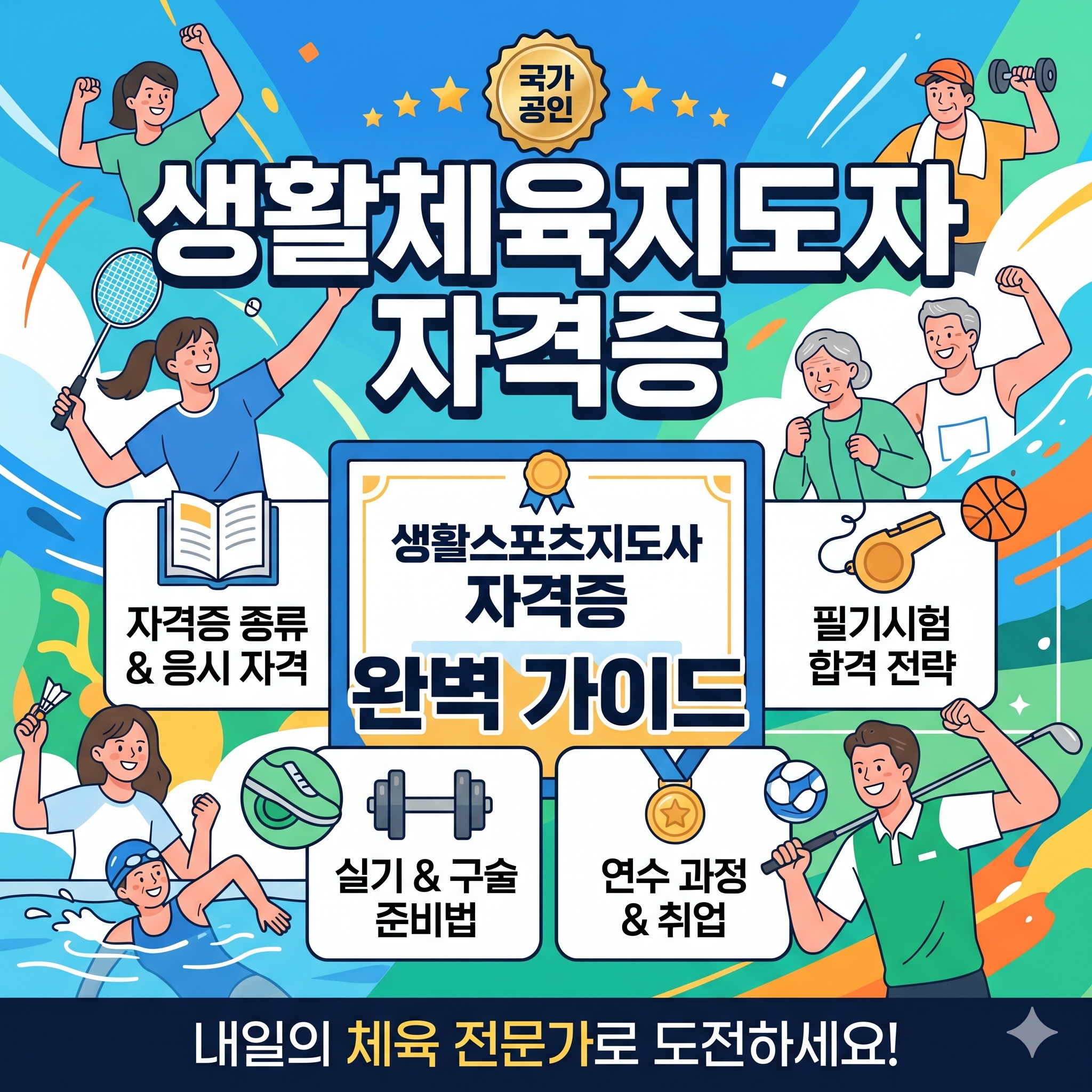 생활체육지도자 자격증 취득으로 여는 건강한 미래 설계 가이드