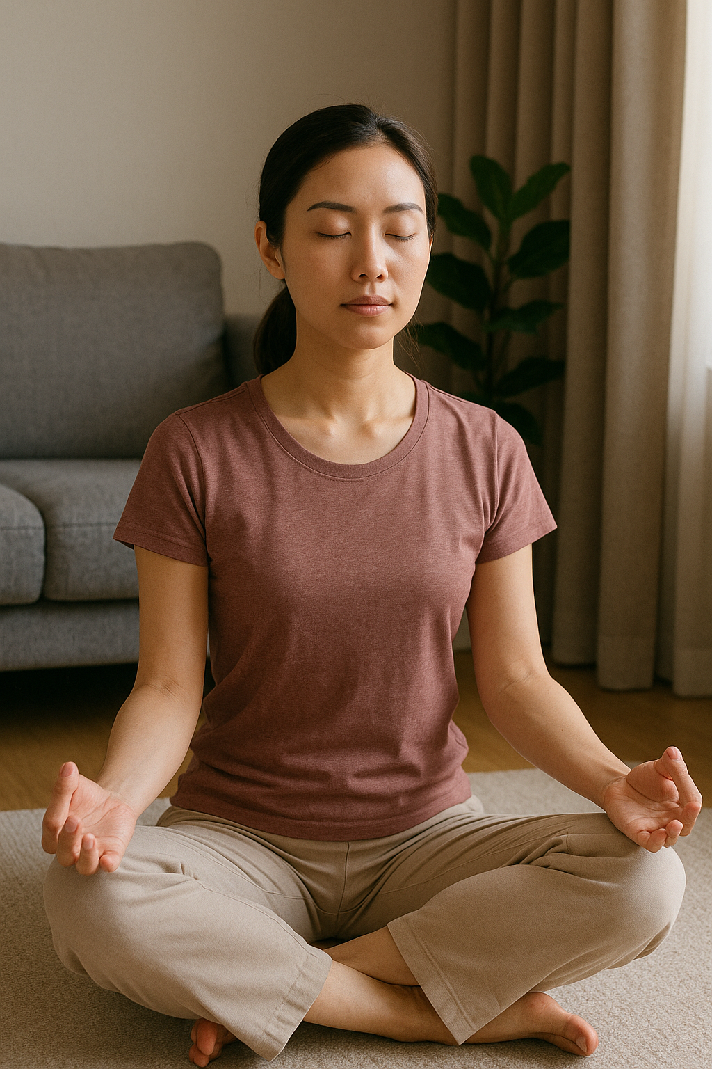 명상과 호흡법과 관련한 이미지