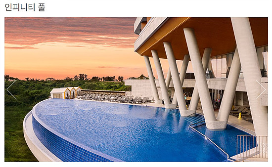 호텔 인피니티 풀 사진