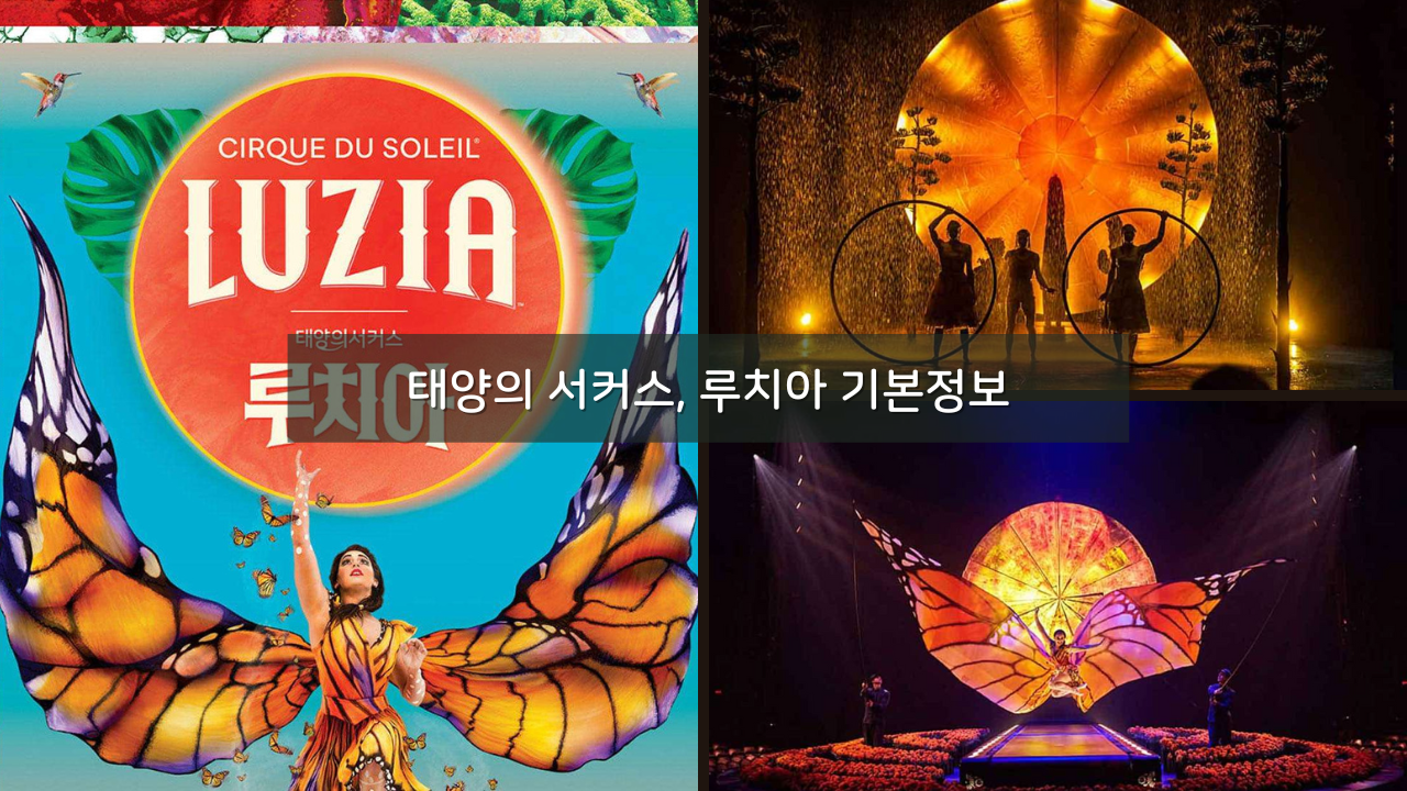 태양의 서커스&#44; 루치아 기본정보 시간 날짜 가격 예매방법