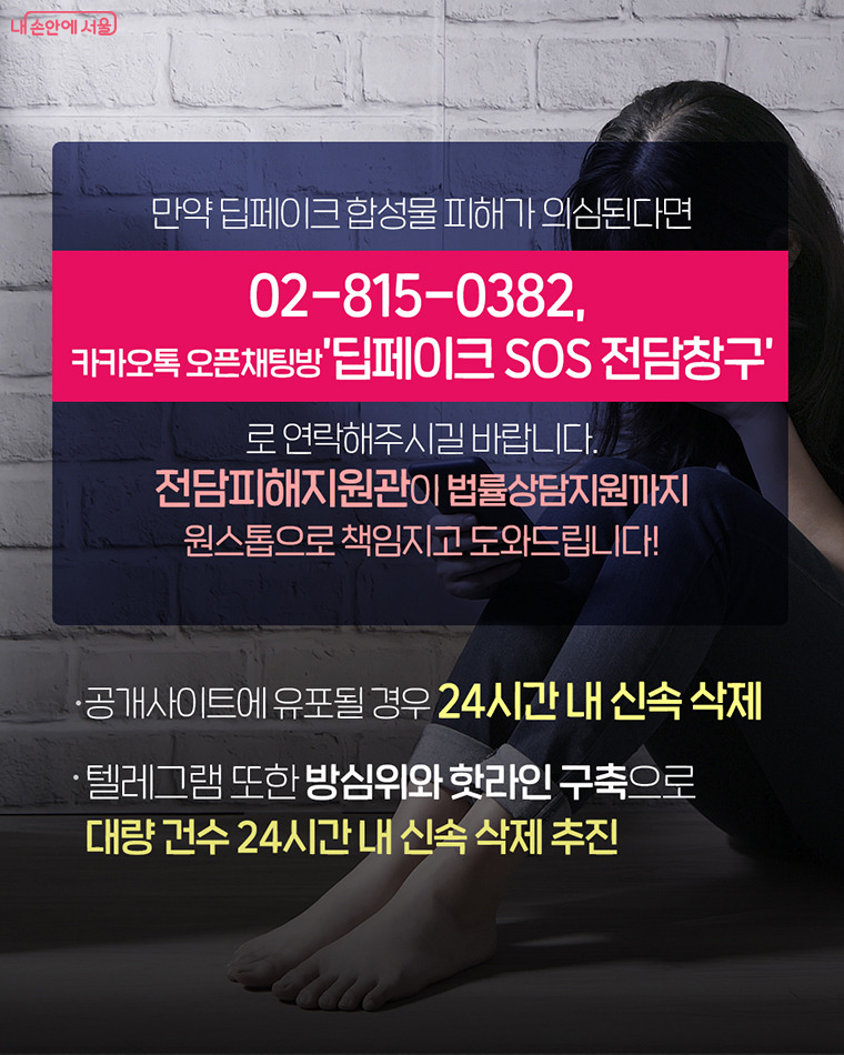 딥페이크 SOS 전담 상담창구