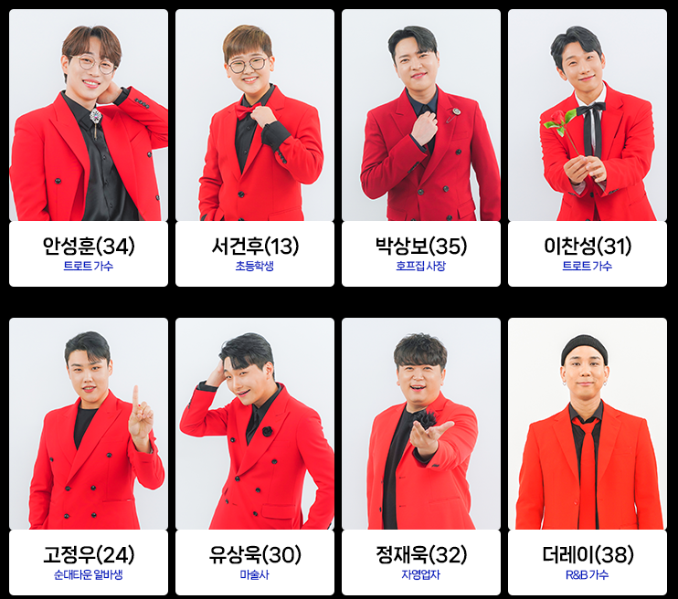 미스터트롯2 참가자 프로필