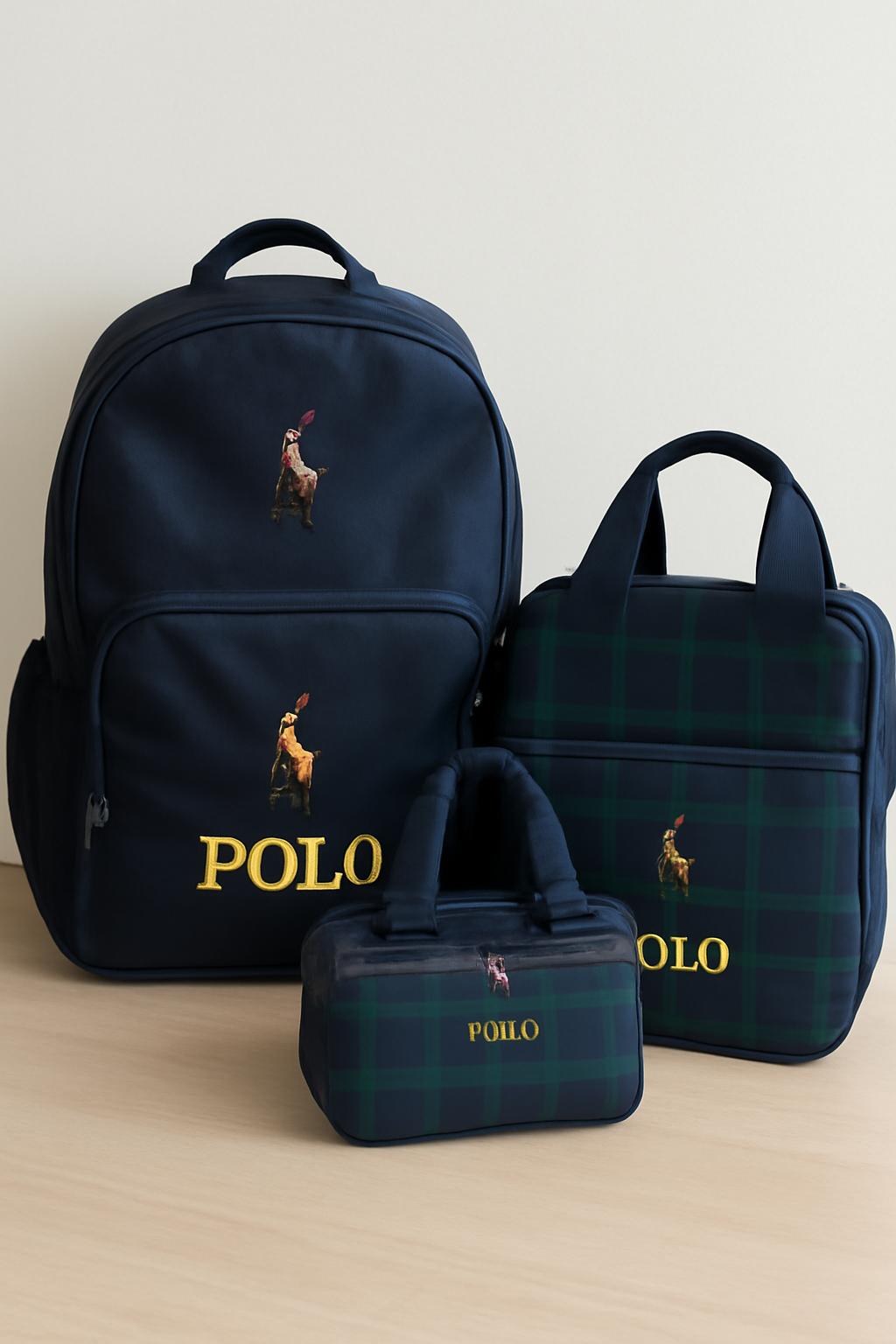 폴로 초등학생 가방 세트