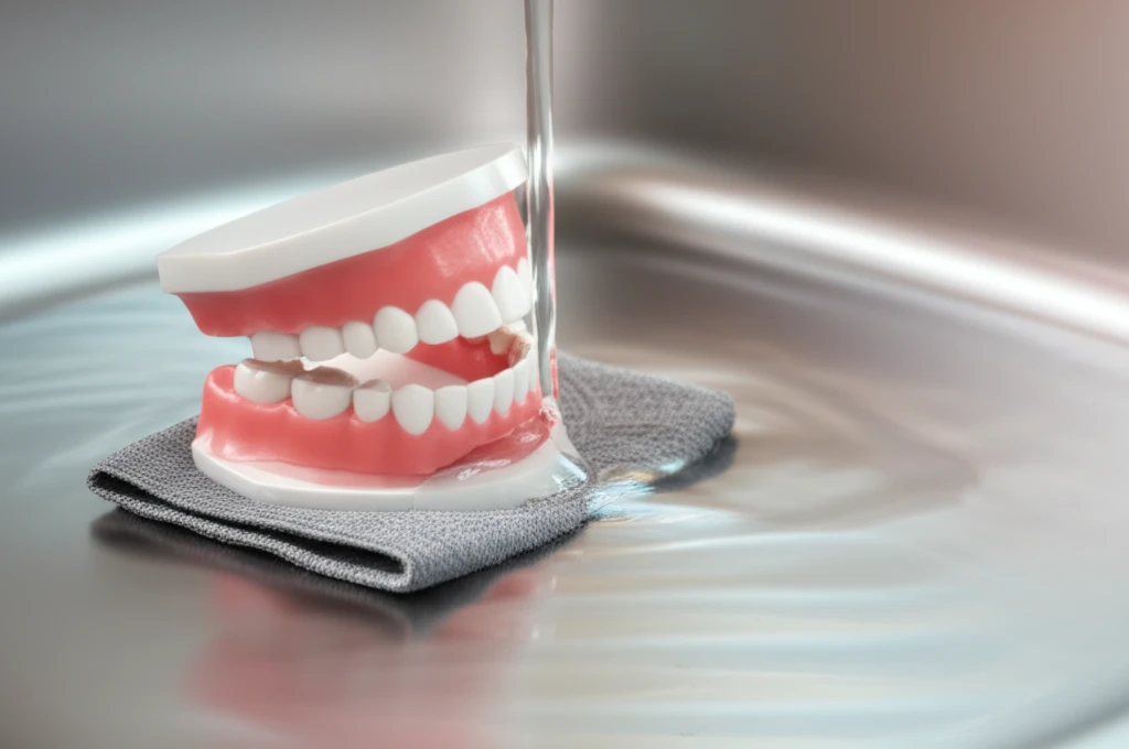 틀니 헹굼, 수돗물 vs 정수기 물?