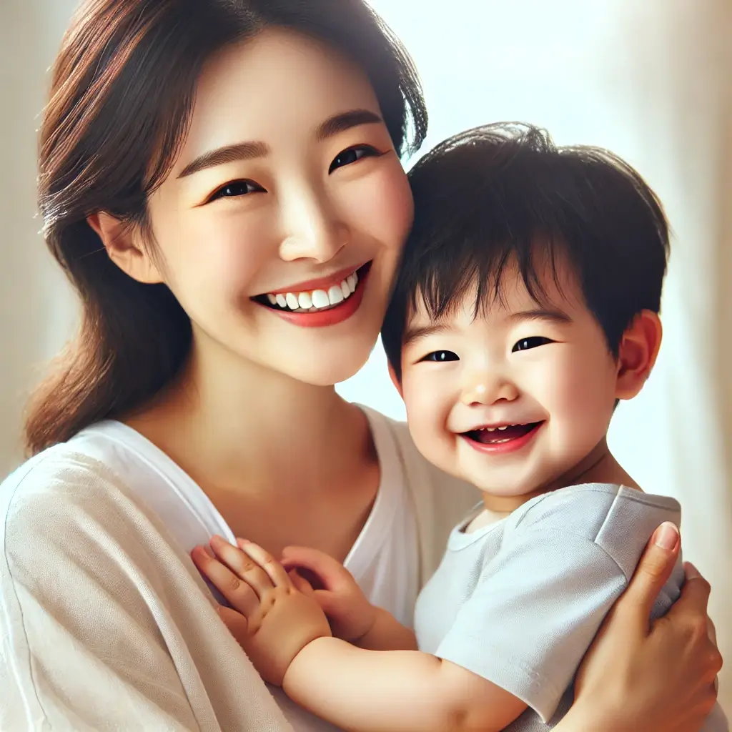 엄마가-아이를-끌어안고있는-모습