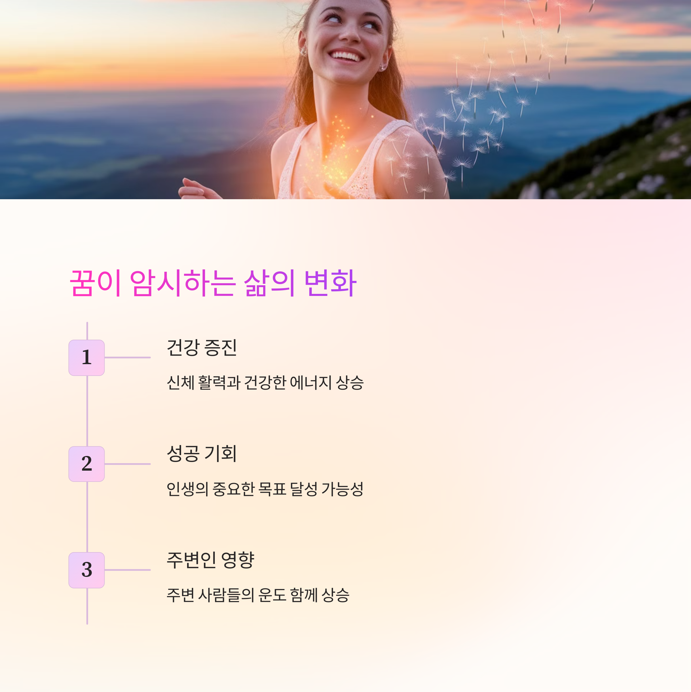 용이 승천하는 꿈