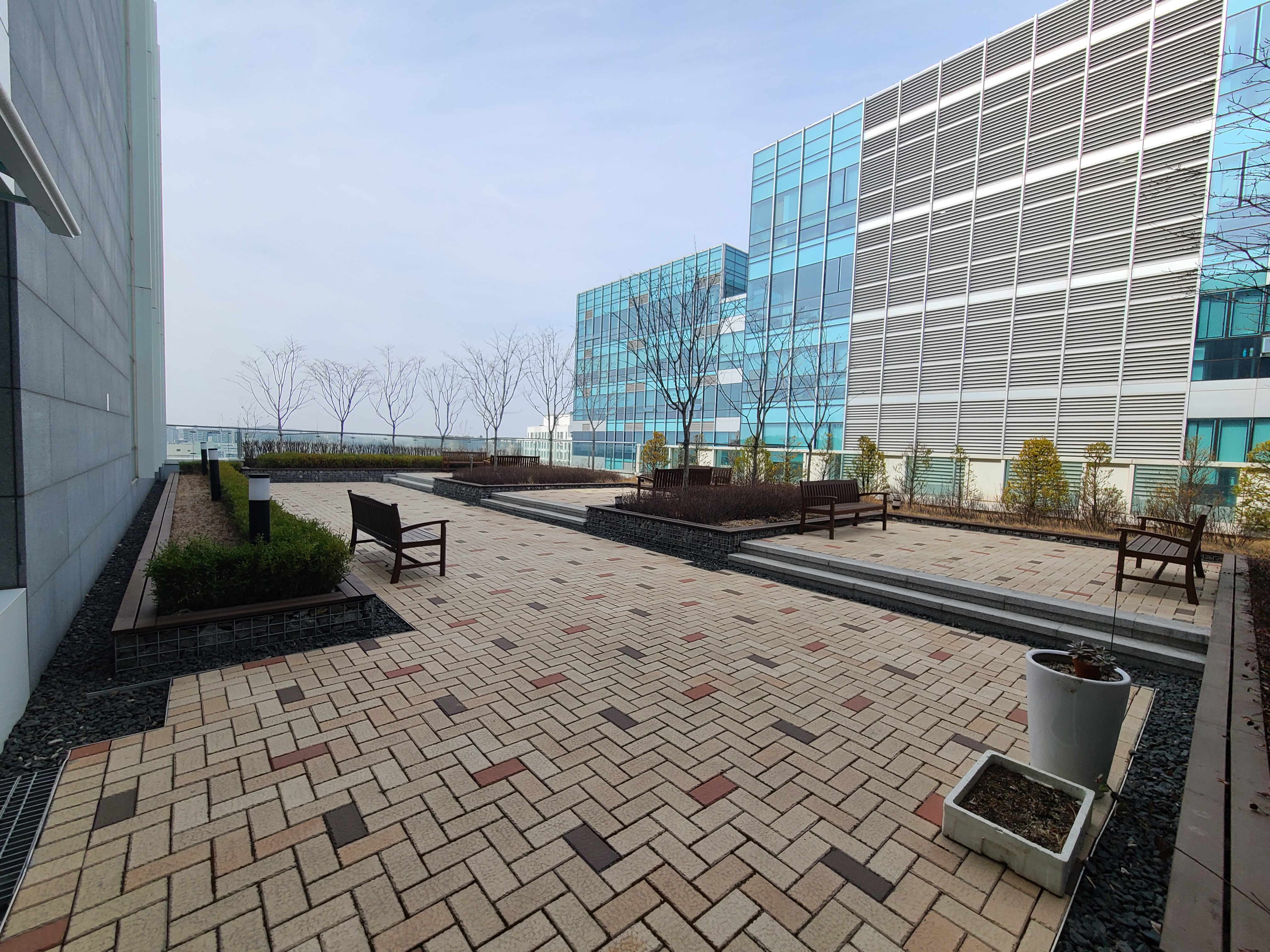 아벨테크노 14층 정원