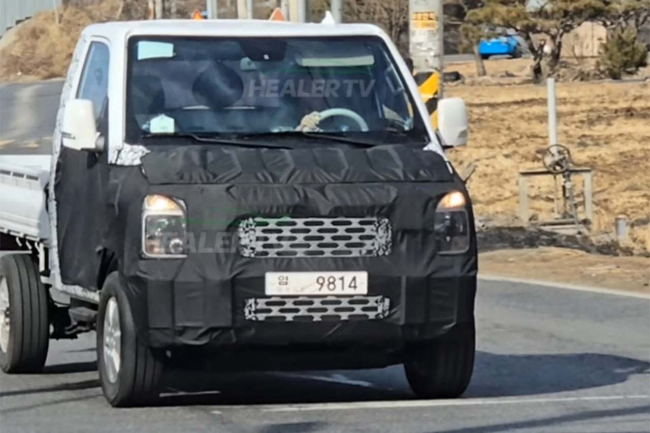 현대자동차 포터 3 풀체인지 테스트카