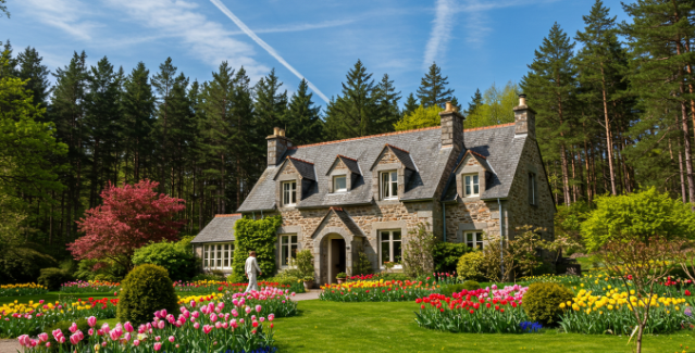 아침고요수목원