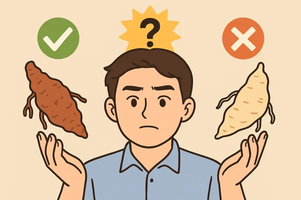 적하수오 백하수오 차이와 효능 비교8