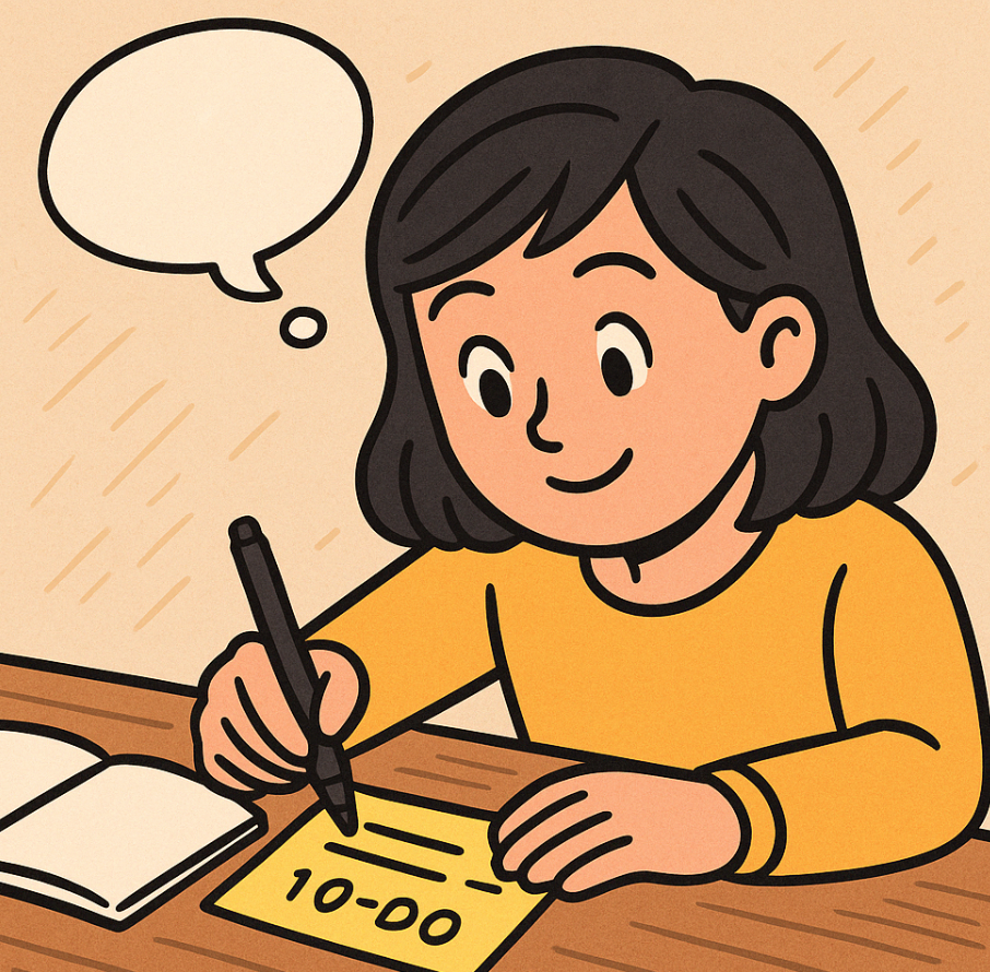 목표를 꾸준히 실천하는 법