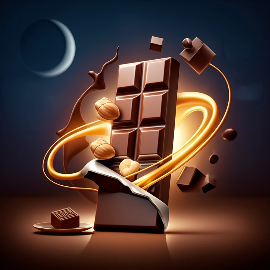 운동 전후 무설탕 초콜릿 효과와 똑똑..