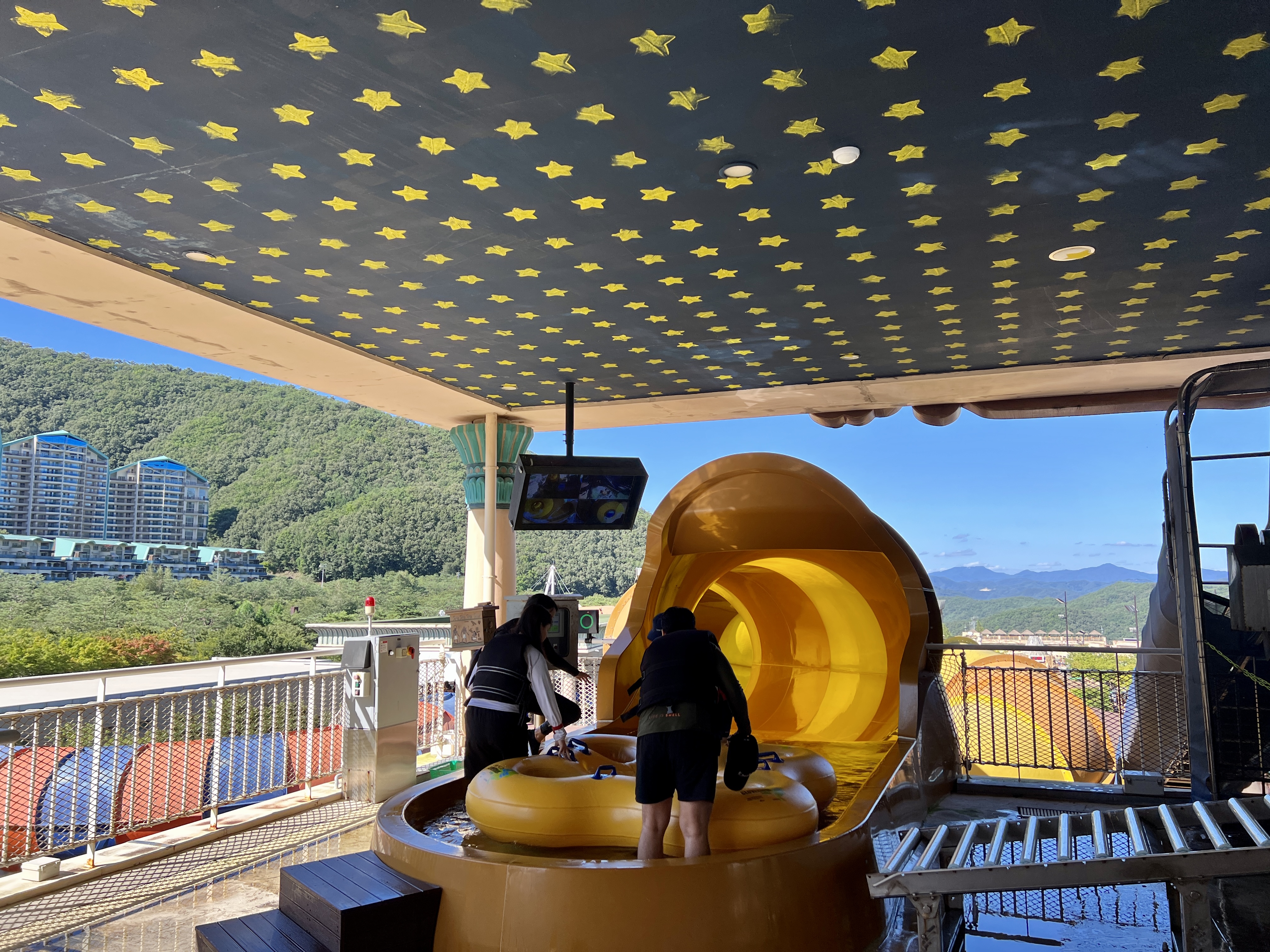 오션월드 더블 토네이도 탑승절차