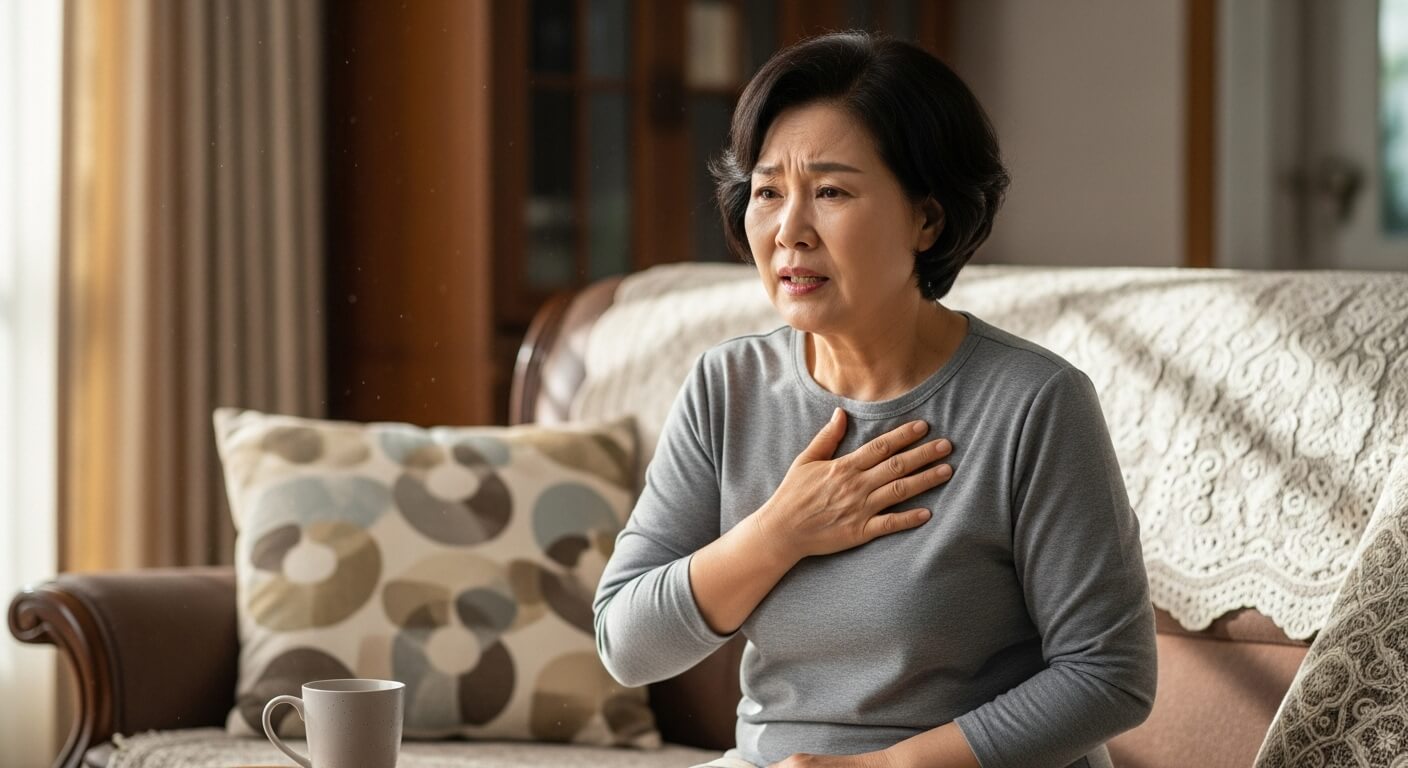 가슴이 콕콕찌르는증상 사진 5