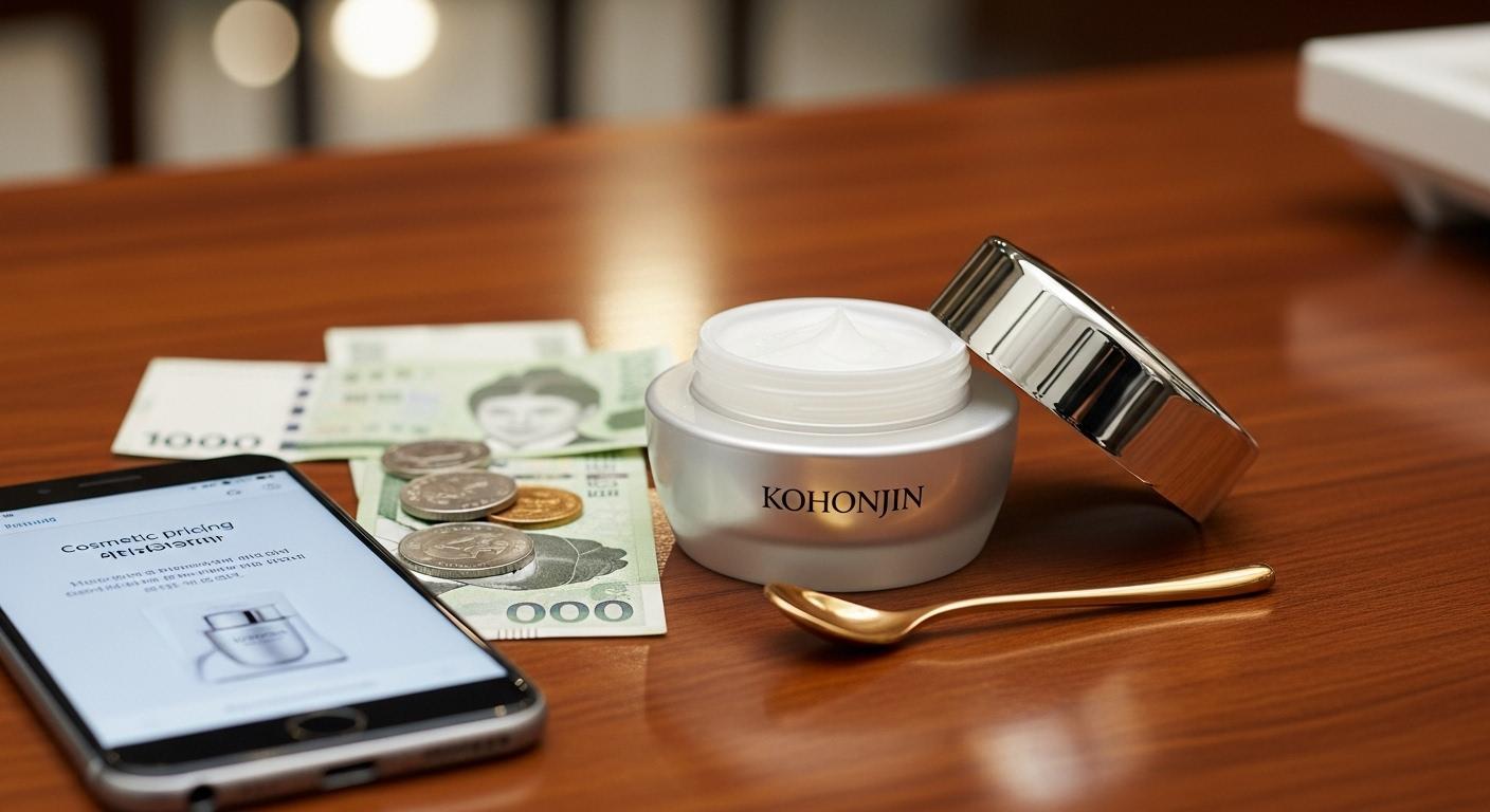 고혼진 화장품 가격