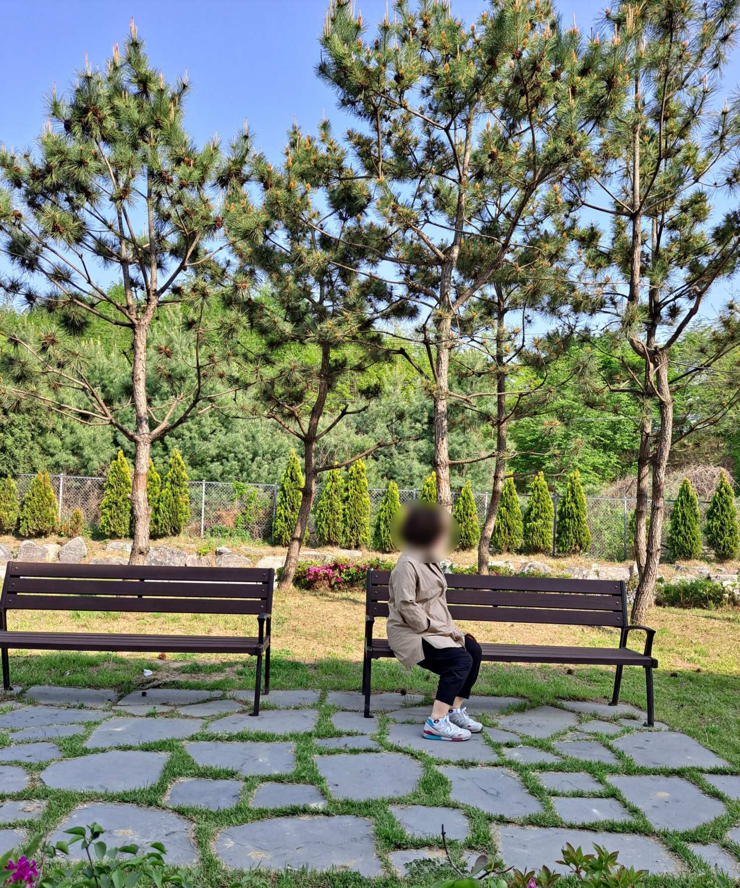 휴게소 예쁜 정원