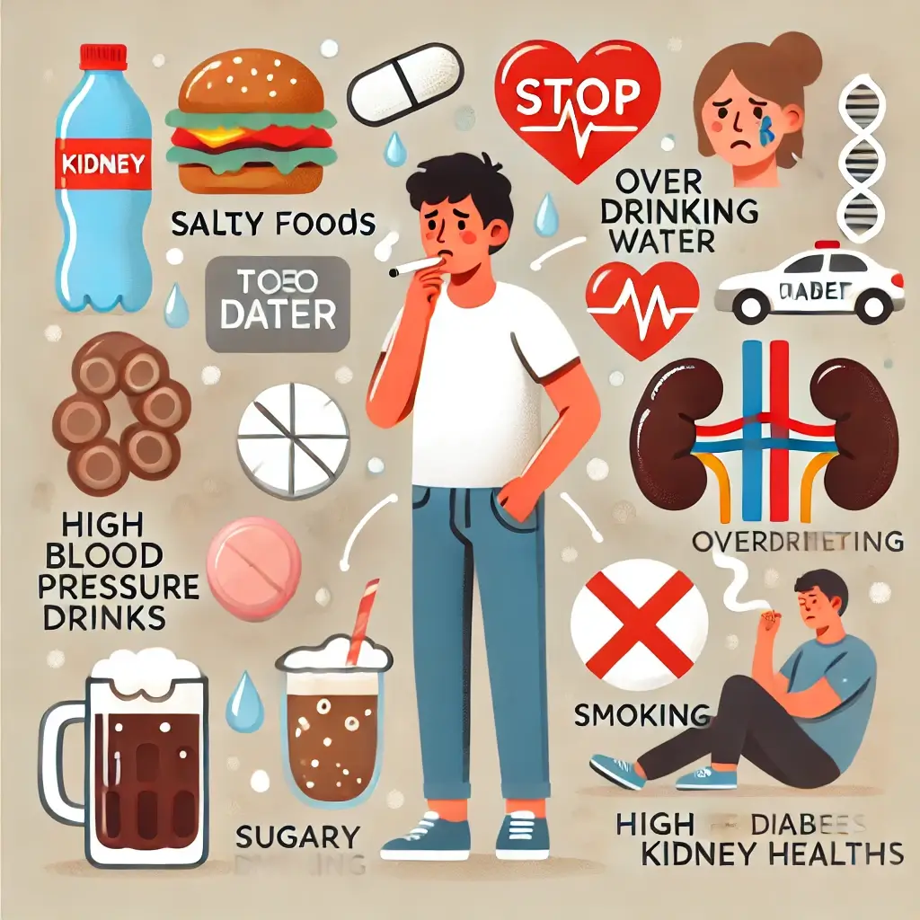 신장 건강이 나빠지는 원인