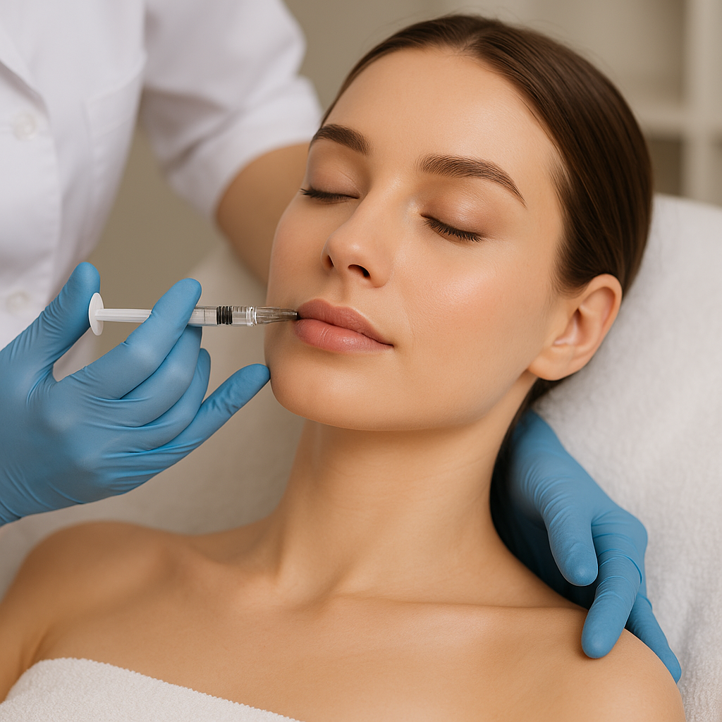 필러 맞는 여자