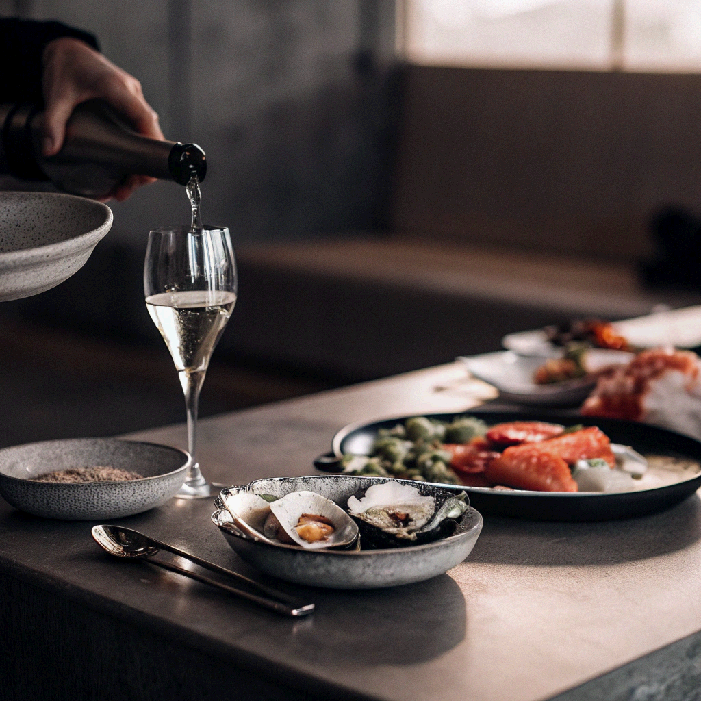 샴페인 페어링ㅍ