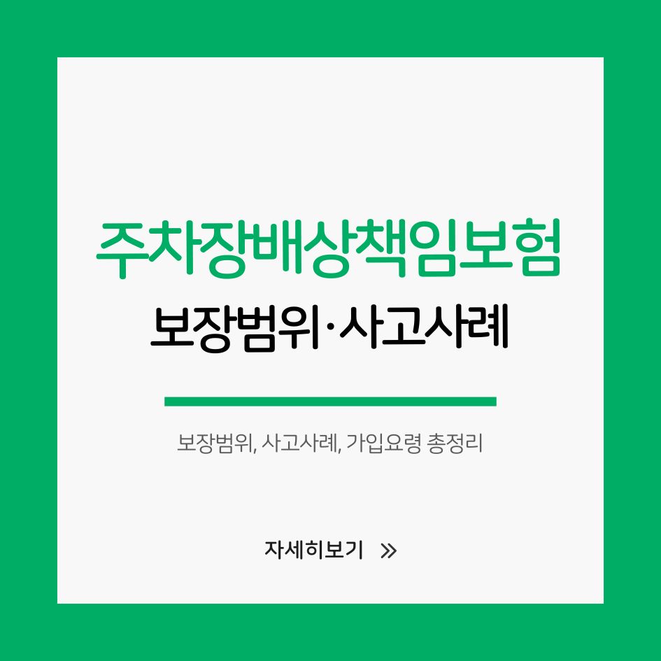 주차장배상책임보험 설명 이미지