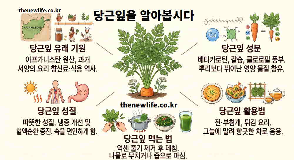 당근잎 효능 기본정보
