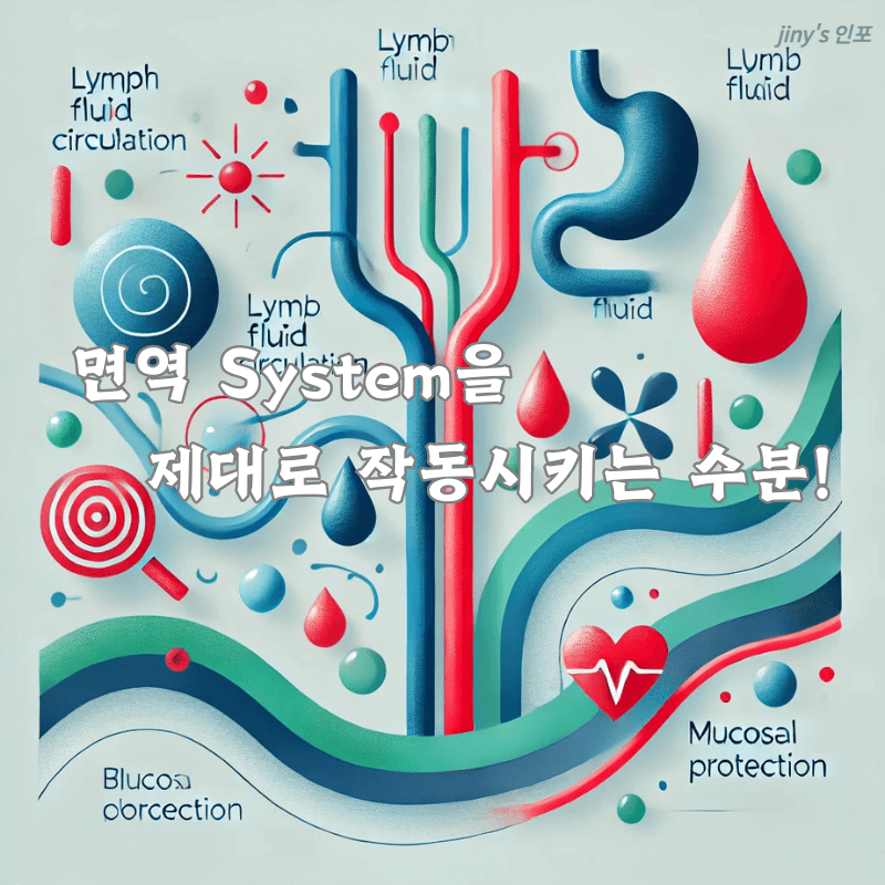 면역 체계에서 수분이 하는 역할
