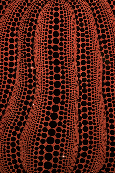 쿠사마의 땡땡이 그림