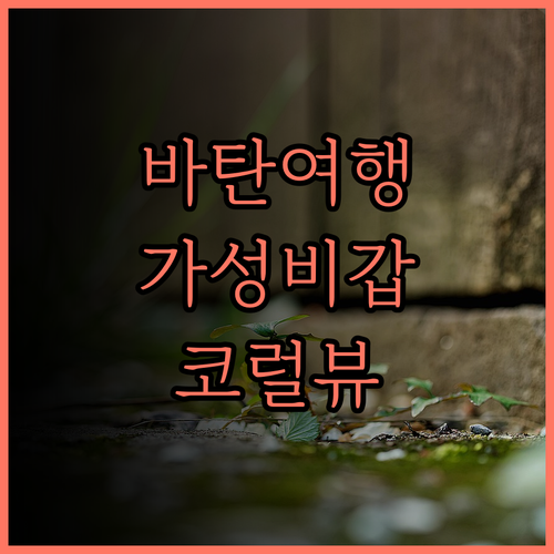 코럴뷰 비치 앤드 다이브 리조트 가성