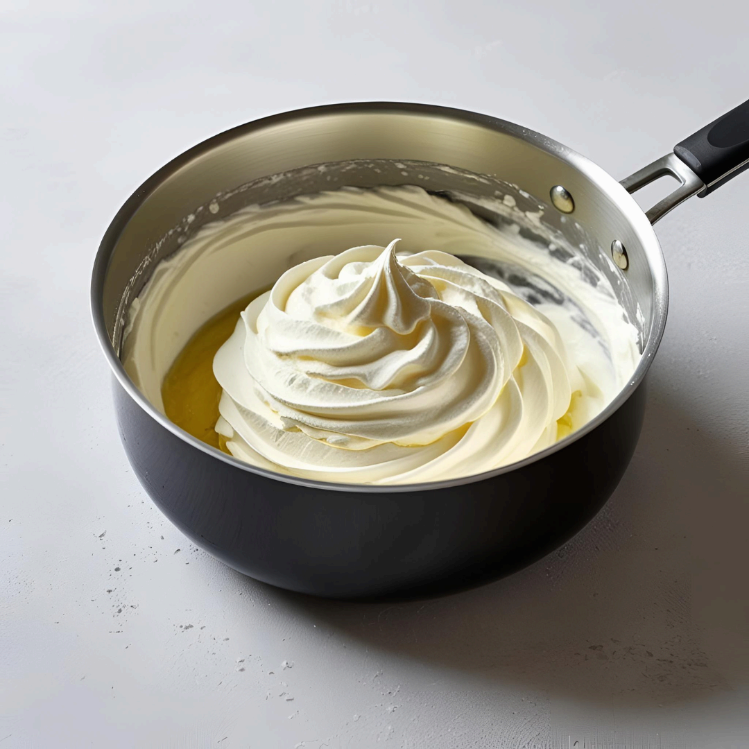 초콜릿 생크림 데우기