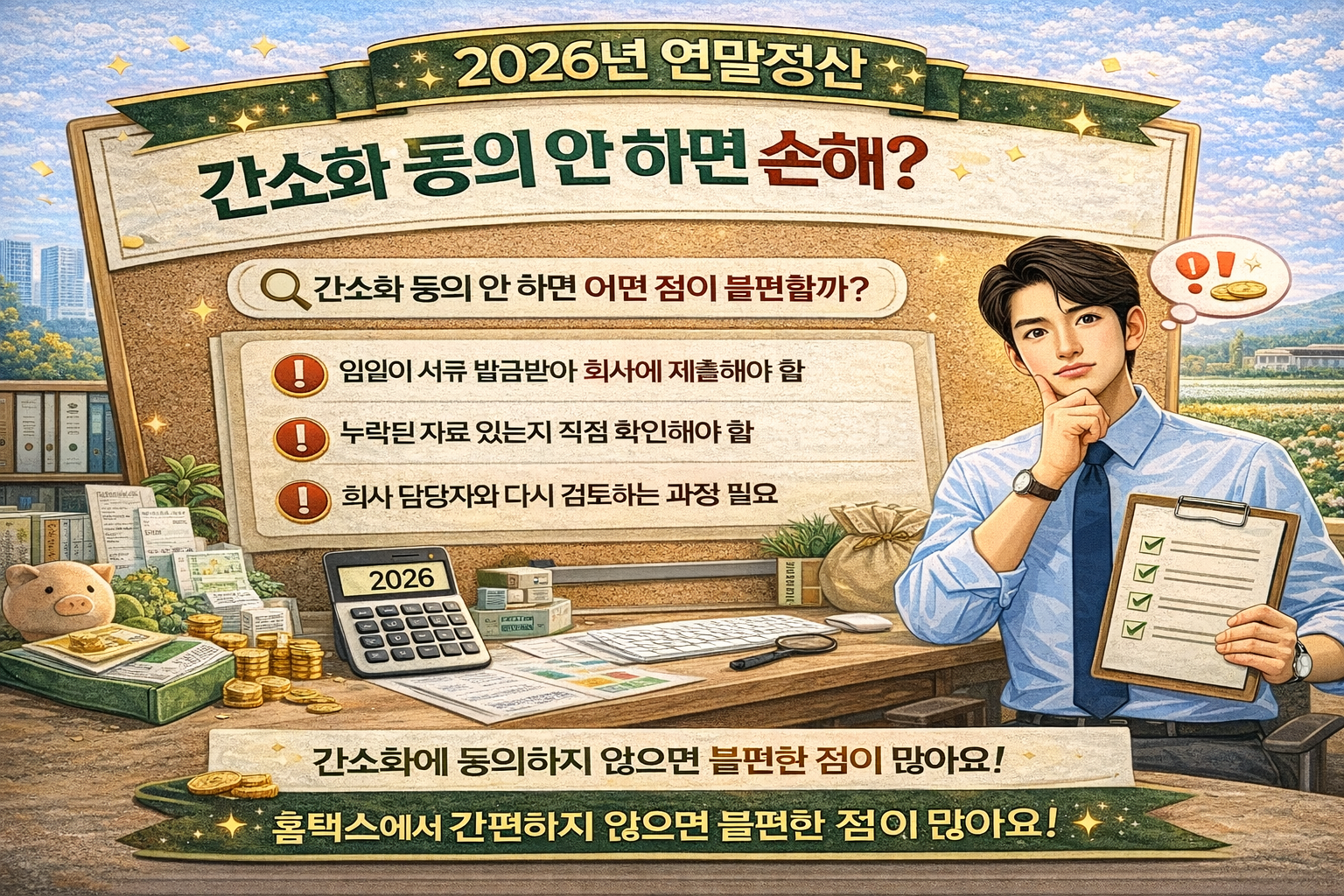 2026 연말정산 간소화 동의 관련 사진