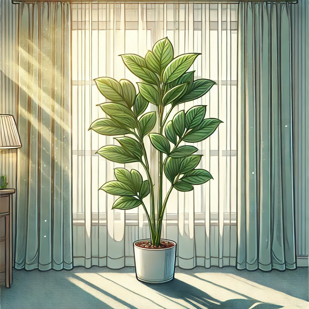 금전수 빛과 온도 관리