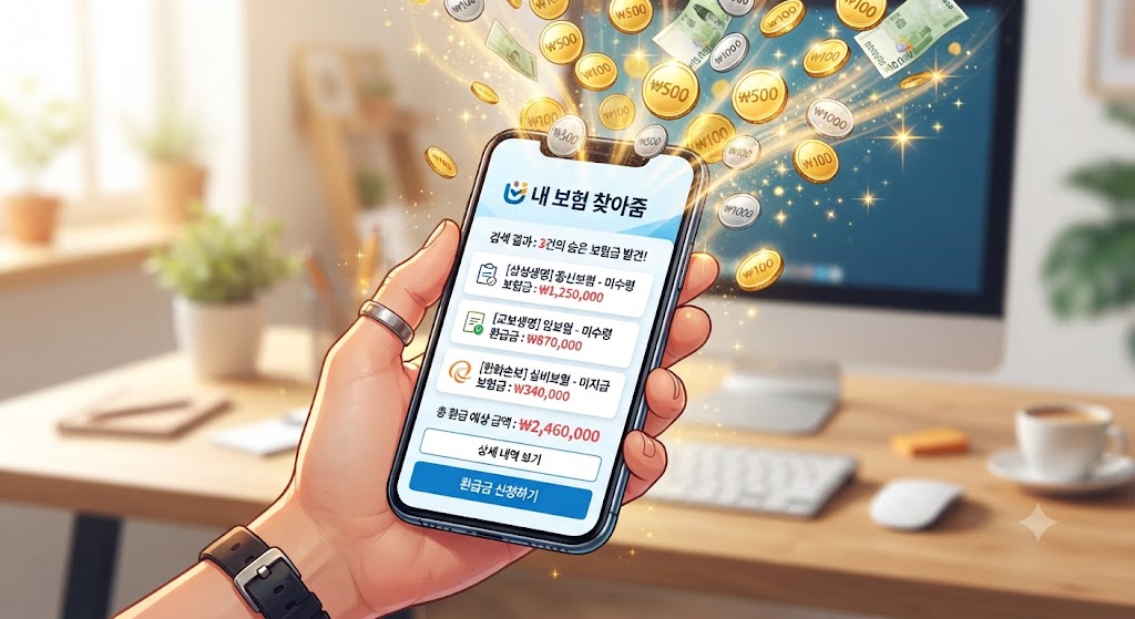 내 보험 찾아줌 숨은 보험금 조회 서비스 활용 가이드