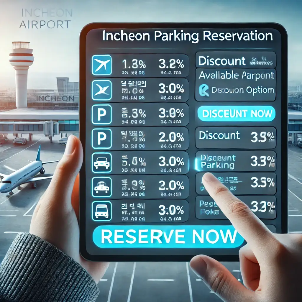 인천공항 주차요금 반값팁! 사전 예약으로 절약하기